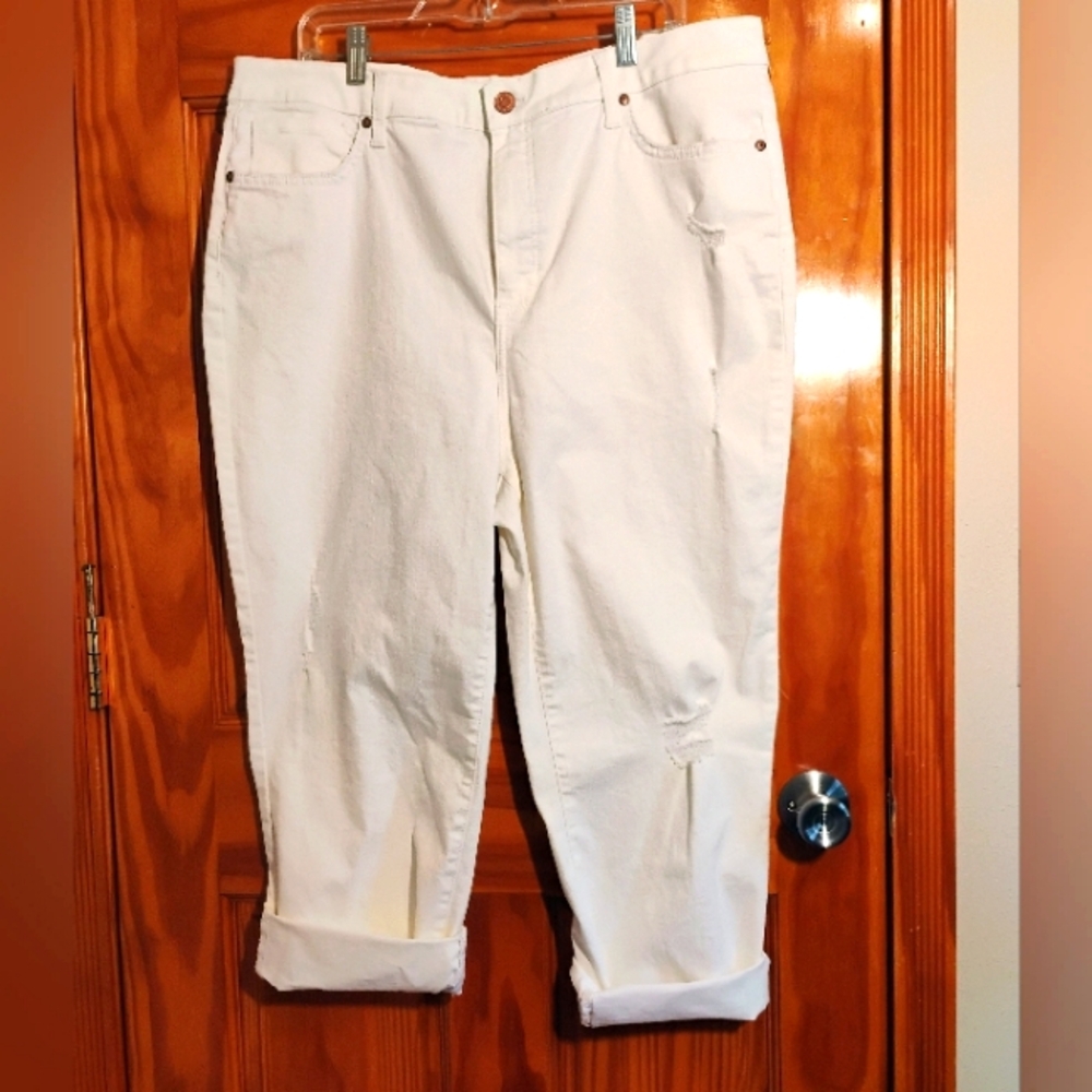 🆕 Lauren Conrad Capris, NWTs, Sz 18W